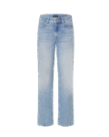 Light Wash Straight Leg Jeans