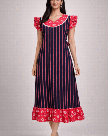 Frock Nighty (BLACK)