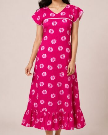 Frock Nighty (ROSE PETALS)