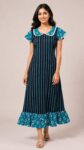 Frock Nighty (BROWN STRIPED)